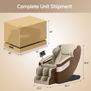 Sillón de Masaje Eléctrico de Gravedad Cero con Bolsas de Aire para Todo el Cuerpo, para el Hogar y la Oficina, Sofá de Masaje de Lujo, el Sillón de Masaje Más Popular - Product Image 2