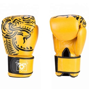 Gants MMA professionnels de conception de logo personnalisé 2024 tailles de cuir PU noir 12oz et 14oz pour les engrenages de combat sportif - Product Image 4