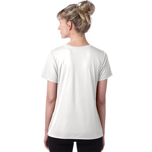 เสื้อยืดเปล่าแบบใหม่ ยูนิเซ็กส์ แขนสั้น คอกลม ผ้าฝ้ายนุ่ม สีและขนาดตามสั่ง รับผลิตแบรนด์ส่วนตัว ขายส่ง - Product Image 4