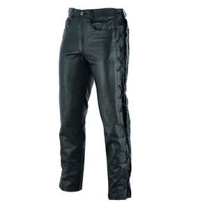 New Stylish Unisex Motorbike Leather Pants Windproof Winter Comfortable Design Touring Outdoor Wear Ankle Length - Product Image 1
