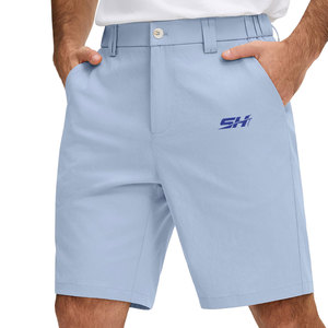 Men's <b>Golf</b> <b>Shorts</b> Button Fly Pocket <b>Stretch</b> Fit Front SH Logo Lightweight Fabric Outdoor Course Wear Wholesale <b>Golf</b> <b>Shorts</b> - Product Image 1