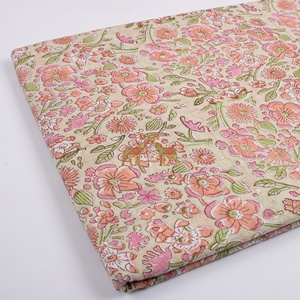 Tela de algodón suave y ligera con estampado floral personalizado, venta al por mayor, disponible para ropa de verano y textiles para el hogar - Product Image 3