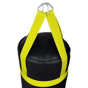 Sac de frappe vide pour entraînement de boxe et fitness, à suspendre ou autoportant, avec longue chaîne, pour la gym - Product Image 6