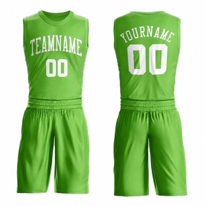 Uniformes de Baloncesto Personalizados de Alta Calidad, 100% Poliéster, Cómodos, de Secado Rápido, a Bajo Precio, para Unisex - Product Image 4