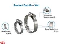 Colliers de serrage non perforés en acier inoxydable 304 de 20-32 mm, efficaces, avec boulons, garantie 3 ans, usage industriel général, OEM TW