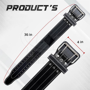 Ceinture de musculation ajustable pour usage quotidien, ceinture de musculation à maintien ferme, facile à porter - Product Image 4