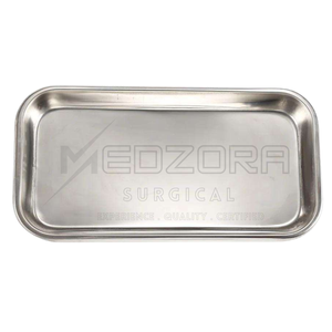 Bandeja de acero inoxidable para instrumental médico, herramientas de tatuaje, bandeja dental, bandeja quirúrgica de la marca Medzora Surgical - Product Image 4