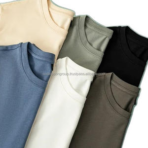 Camiseta de punto extragrande de 220 g/m², estilo clásico, para hombre y mujer, personalizada OEM, con hombros caídos, ecológica, transpirable, con impresión de logotipo personalizado - Product Image 5