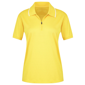 Premium Womens <b>Polo</b> Shirts Classic Short Sleeve Casual Top Designed for Everyday Comfort and Timeless Fashion Appeal Yarn dyed - Product Image 3