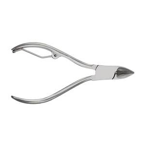 Coupe-ongles professionnel en acier inoxydable avec lame incurvée/plate et tranchante, portable pour les ongles épais des doigts et des orteils, usage adulte - Product Image 5
