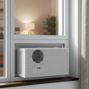 Cabine de studio acoustique préfabriquée OEM ODM équipée d'un climatiseur à fenêtre silencieux et d'un système de refroidissement et de chauffage robuste - Product Image 3