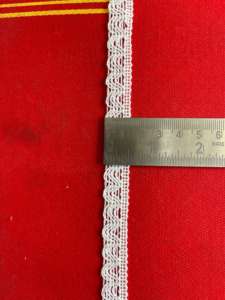 Atractivo encaje de algodón con acabado impecable y calidad de tela duradera para marcas de moda. - Product Image 3