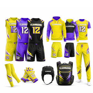 ชุดเสื้อและกางเกงฟุตบอล 7v7 คุณภาพพรีเมียมแบบสั่งทำพิเศษ รับผลิตแบบ OEM ODM มีทุกแบบให้เลือก - Product Image 3