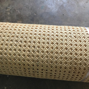 Sustainable Vietnam Natural Brown Open Weave Rattan <b>Webbing</b> Cane 60cm Width For Eco Friendly Interior 99 Gold Data - Product Image 3
