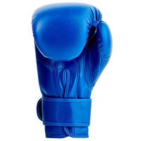 Gants de boxe professionnels en cuir véritable à lacets pour l'entraînement et la combat en gros