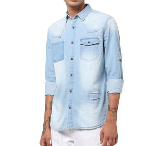 Colección de Moda Masculina Moderna: Jeans Ajustados y Elásticos con Lavado Ácido y Camisetas Deportivas Casuales para Venta al Por Mayor - Product Image 4