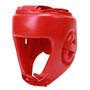 Protège-tête de boxe en cuir réglable de haute qualité, pour entraînement professionnel et compétition, personnalisable pour sports mixtes - Product Image 3