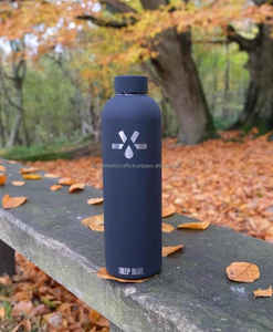 Copper <b>Bottle</b> Blue Enamel Finishes Standard Pure Copper <b>Water</b> <b>Bottle</b> Engraving <b>Metal</b> Copper - Product Image 2