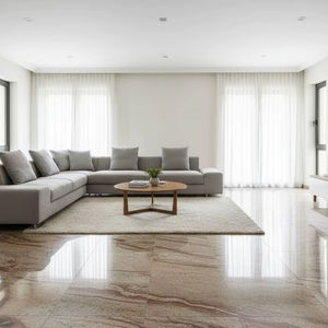 Dalles de granit poli durables au design moderne pour les surfaces de cuisines et de salles à manger extérieures de villas - Product Image 1