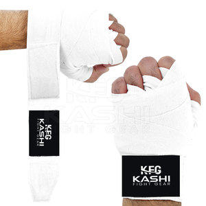 Equipo de Combate de Grado Profesional, Vendas para Manos, Boxeo, Kickboxing, MMA, Entrenamiento, Estabilidad de Muñeca, Protección de Nudillos, Práctica de Fitness, Algodón - Product Image 6