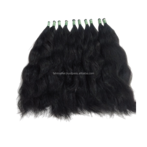 Nuevo Cabello Indio Virgen 100% Humano, Original de un Solo Donante, Natural, Liso, Ondulado, Remy, de Primera Calidad - Product Image 2