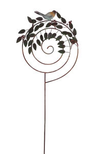 Piquet de jardin moderne en forme de crâne, décoratif pour jardinière, avec croix et os, art de jardin rouillé personnalisé, nouveau design, best-seller, meilleur prix - Product Image 5
