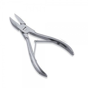 Coupe-ongles en acier inoxydable 12,5 mm à mâchoires plates, lame tranchante, durable pour la coupe des ongles des doigts, usage adulte, style simple - Product Image 1