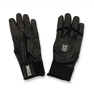 Guantes de Bateo de Béisbol con Logotipo Personalizado, Antideslizantes, de Cuero Genuino, para Adultos, para Entrenamiento Deportivo - Product Image 1