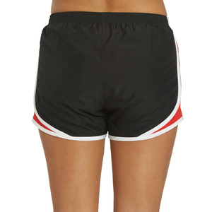 Shorts de sport pour femmes, à blocs de couleurs, taille élastique, séchage rapide, vêtements de fitness, shorts de plage et de natation - Product Image 6