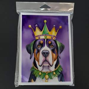 Lunatique A7 Taille 5x7 Cartes de Notes Vierges Pack 8 Plus pour Swiss Mountain Dog King Mardi Gras Cartes de Voeux avec Enveloppes - Product Image 3