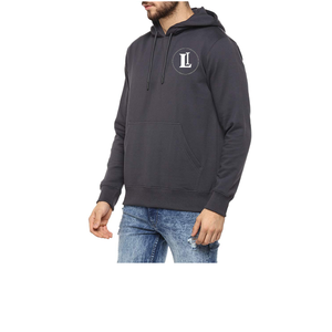 Sweat à capuche premium de haute qualité, coupe ample, en molleton bouclette épais pour homme, en coton, effet vieilli, coupe courte, personnalisable - Product Image 2