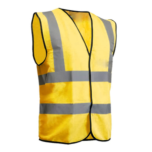 Best Material Reflective Safety Vest New Design Solid Pattern Wholesale Price Waterproof for Men Custom Logo Support - Product Image 3