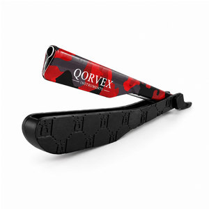 <b>Barber</b> Straight Razor Camo Red | <b>Blade</b> not included - Product Image 3