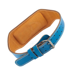 Leather Weightlifting <b>Belt</b> with Adjustable Strap and Comfortable Waist Fit Professional Protection for Gym Training - Product Image 5