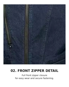 Lightweight <b>Cooling</b> Stretch Denim <b>Jacket</b> | MARK MK-B001J OEM/ODM Korean Brand - Product Image 5