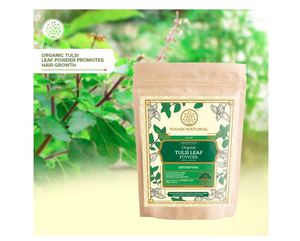 Polvo de Pétalos de Rosa Orgánico Natural Khadi, Polvo Herbal para Suavidad de la Piel y Brillo Natural, Ayuda a Mejorar la Textura de la Piel, Aspecto Fresco - Product Image 4