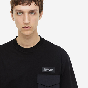 T-shirt décontracté d'été pour homme, grande taille, en mélange polyester/coton de haute qualité, coupe ample, coupe-vent, tissu 320g – Offre Spéciale - Product Image 5