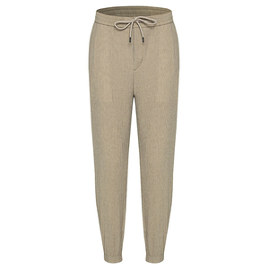 Men's Fashion Casual Seersucker <b>Jogger</b> Pants - <b>Lightweight</b> Straight Trousers with Drawstring and Quick-Dry Fabric - Product Image 5