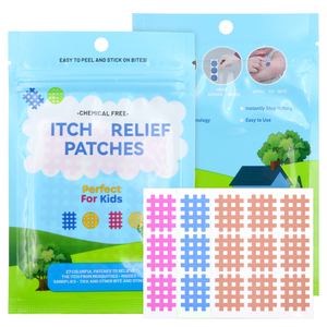 Autocollant anti-démangeaison anti-moustique non toxique sans DEET et sans danger pour la peau sans drogue pour les enfants et les adultes travaillant mécaniquement - Product Image 1