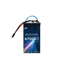 Batería de Iones de Litio NMC Semisólida de 320 Wh/kg, 6S, 18000 mAh, 25000 mAh, 33000 mAh, 46000 mAh, 50000 mAh, 55000 mAh, 67000 mAh para Drones UAV