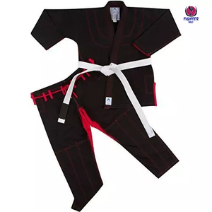 Kimono de karaté durable en toile 100 % coton, poids lourd, conçu pour l'entraînement et les tournois - Product Image 1