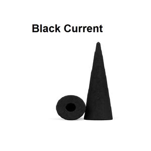 Cônes d'encens de courant noir naturel de meilleure marque Cônes d'encens d'approvisionnement en gros Cônes d'encens à reflux (noir) en bois - Product Image 1