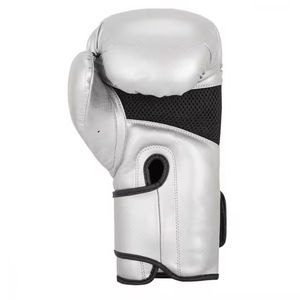 Gants de boxe professionnels à prix d'usine, vente chaude, logo personnalisé, gants d'entraînement en PU avec bandage de maintien pour hommes - Product Image 5
