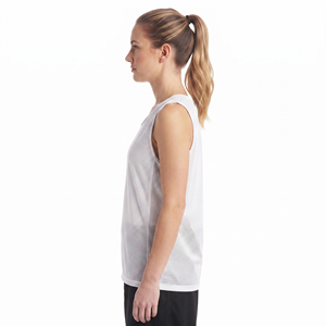 Chalecos de Baloncesto Personalizados para Mujer, Transpirables, de Malla, Chalecos de Entrenamiento de Baloncesto para Mujer, 100% Poliéster - Product Image 3