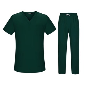 Conjuntos de Uniformes de Enfermería Personalizados con Logotipo, Unisex, Tela Tejida, Pantalones Deportivos, Traje de Enfermera para Mujeres y Hombres, Tipo de Accesorio - Product Image 4