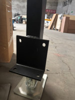 Nouvelles articulations de levage de moteur de bateau, plaque en L perforée, pied de levage pivotant, tube anti-rouille et anti-UV, 7000 LB, acier Q235B, support personnalisable