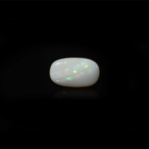Natural Larimar Amber Pear Gemstone 6.15 Carat Loose Opal for Fine Jewelry - Product Image 1