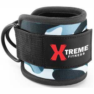 Correas de tobillo Xtreme Fitness para máquinas de cable: ideales para kickbacks, ejercicios de glúteos, extensiones de piernas, curl de piernas y abductores de cadera para hombres y mujeres. - Product Image 3