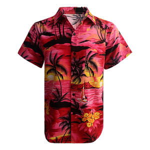 Chemise d'été décontractée pour homme, anti-plis, respirante, anti-boulochage, à manches courtes, coupe classique, en sergé 100 % coton, séchage rapide, écologique - Product Image 1