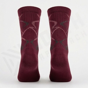 <b>Women</b> Tight <b>Compression</b> Polyester Nylon Running <b>Socks</b> Athletic Sports Support Breathable Moisture Wicking Pro Customized Color - Product Image 2